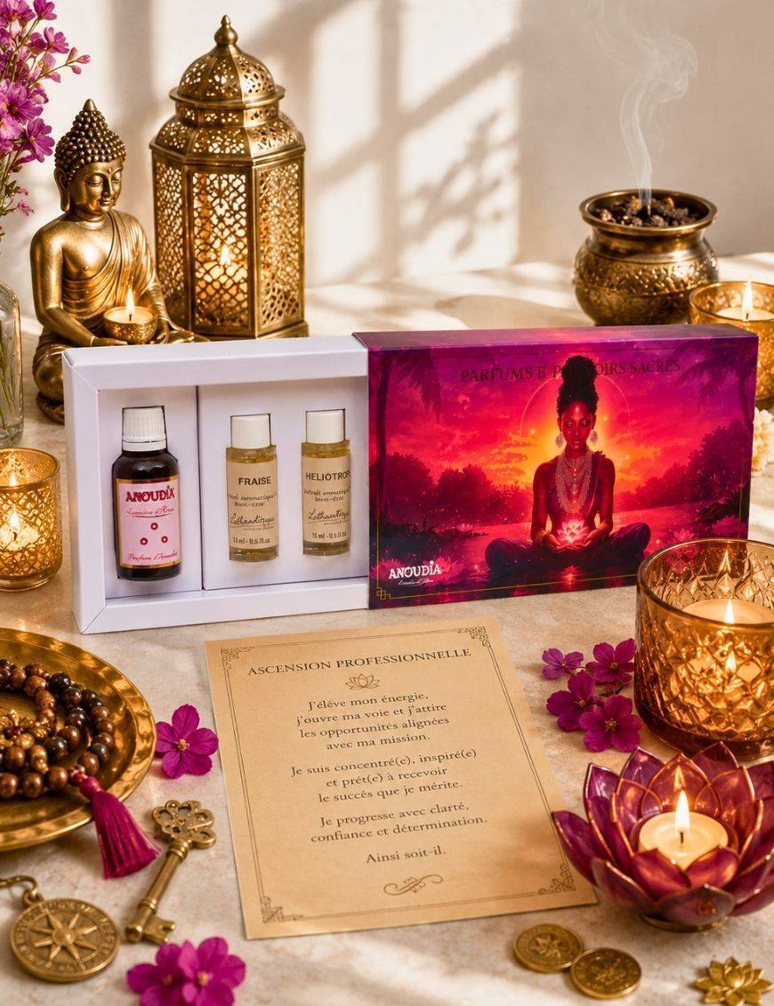 Ascension Professionnelle - Coffret de Parfums Anoudia