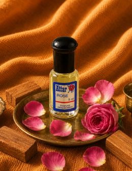 Essence concentrée d'Inde - Attar - Rose - 5mL