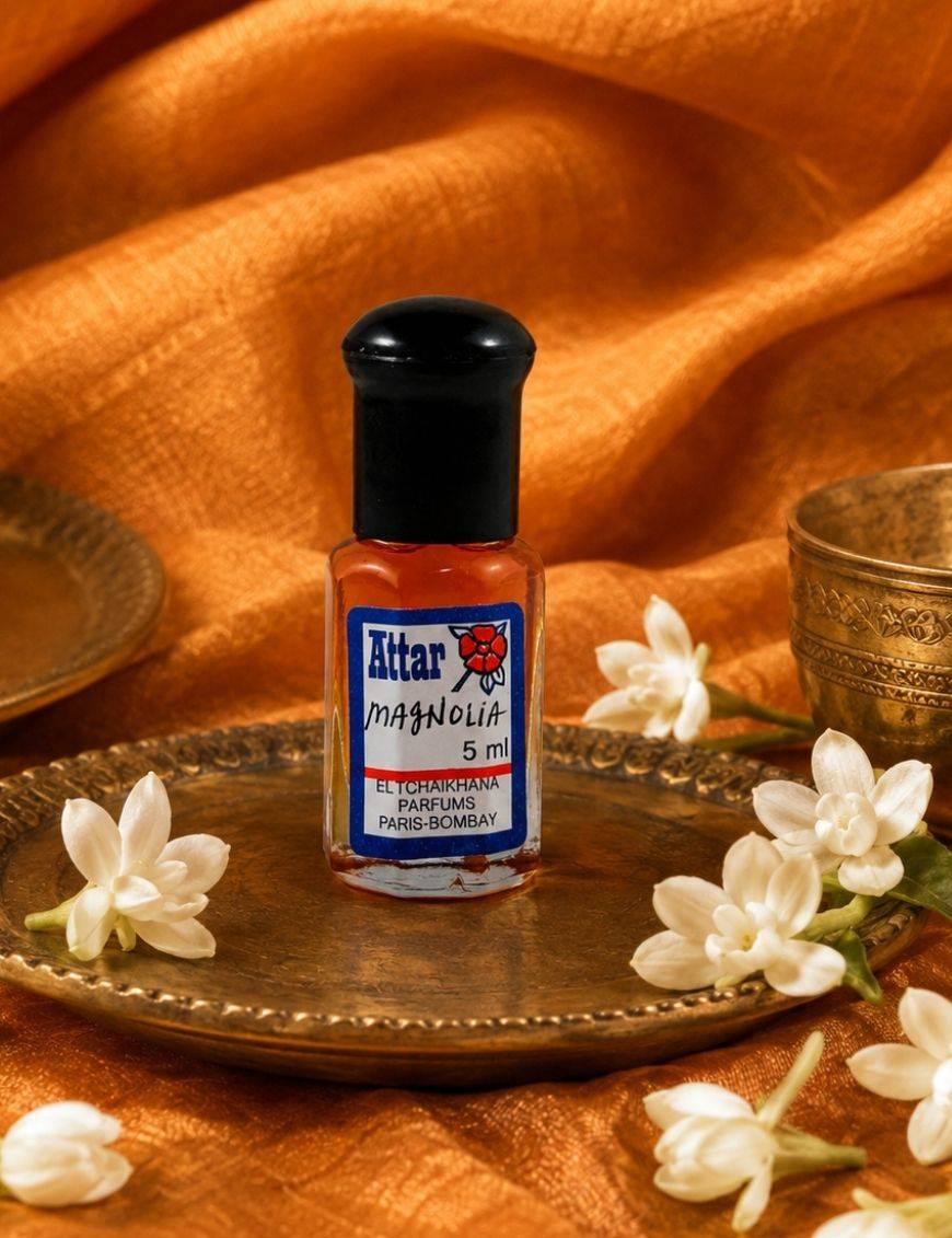 Essence concentrée d'Inde - Attar - Magnolia - 5mL