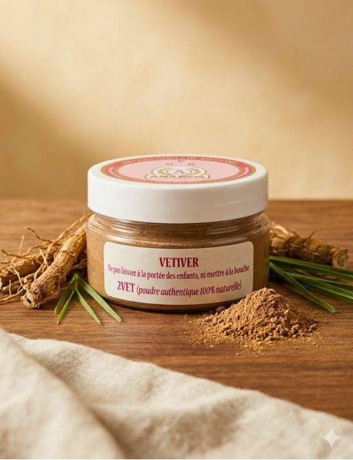 Vétiver à brûler - 75 g