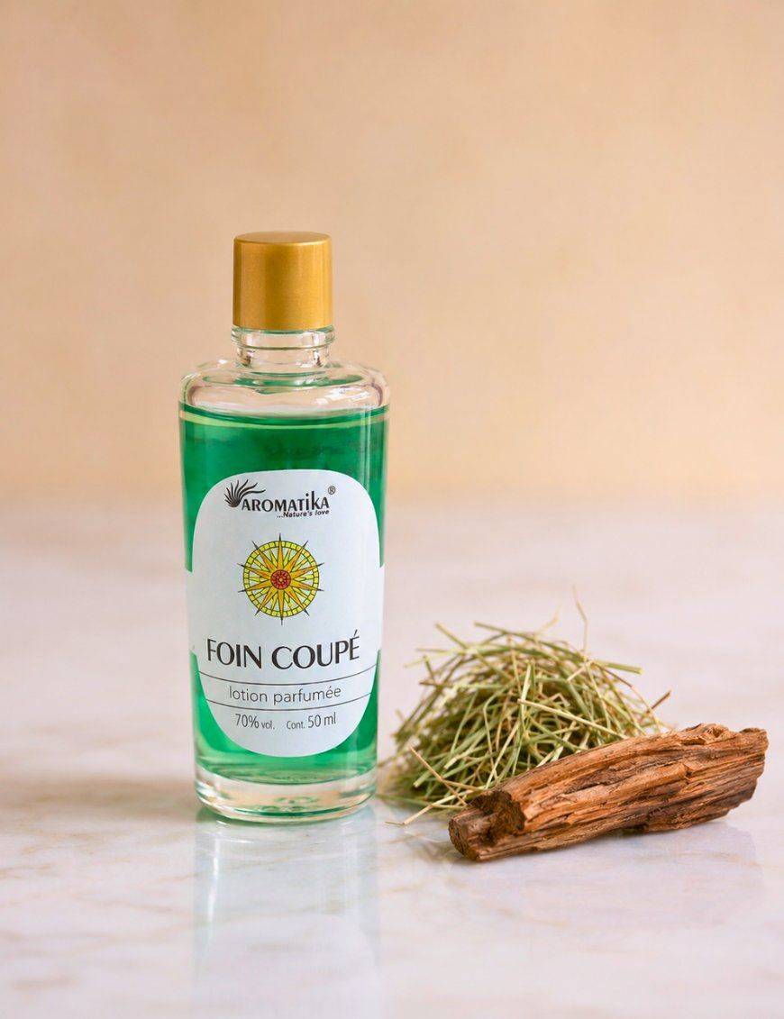 Lotion parfumée - flacon 50 ml - Foin coupé