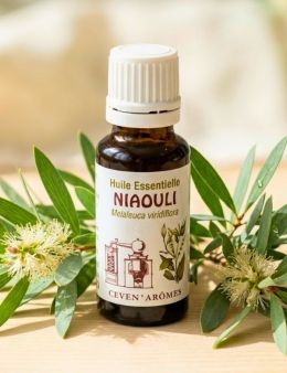 Huile essentielle de Niaouli 20 ml avec Compte-gouttes