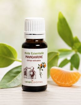 Huile essentielle de Mandarine 20 ml avec Compte-gouttes
