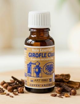 Huile essentielle de Clous de Girofle 20 ml avec Compte-gouttes