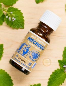 Huile essentielle de Patchouli 20 ml avec Compte-gouttes
