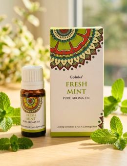 Huile parfumée Goloka 10 mL - Menthe / Mint