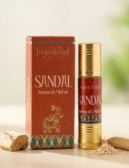 Huile parfumée Nandita - Santal - Roll on - 8mL