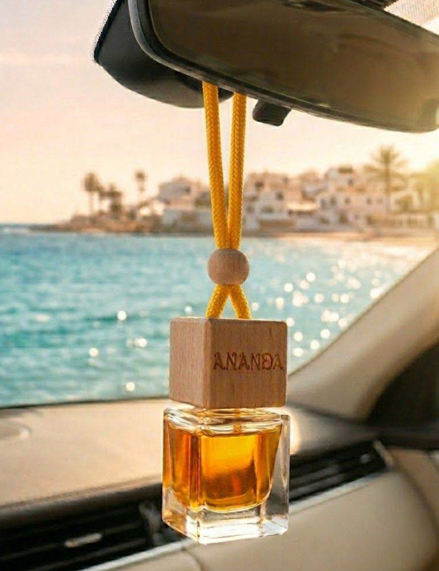 Diffuseur de parfum pour voiture - Jaune