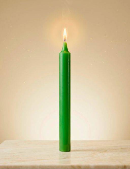 Bougie - Vert Vif