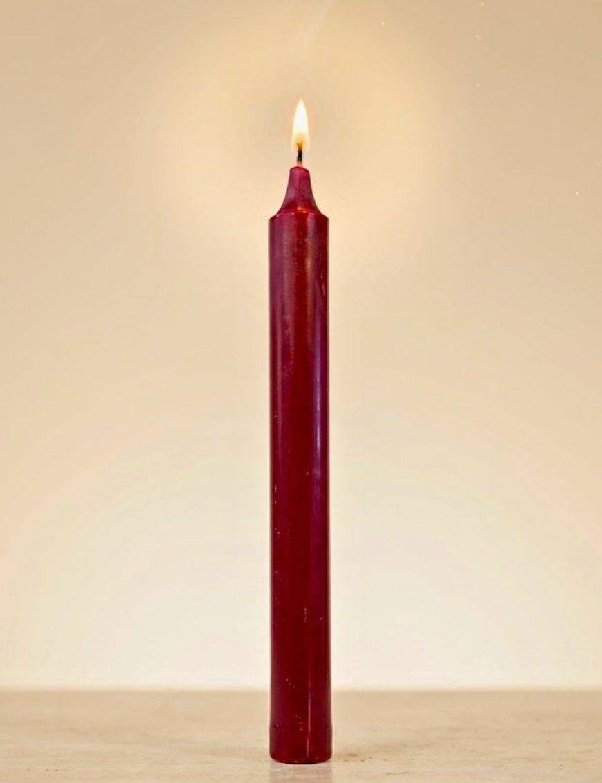 Bougie - Rouge Pourpre