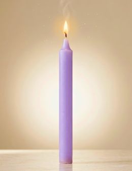 Bougie - Parme ou Lilas