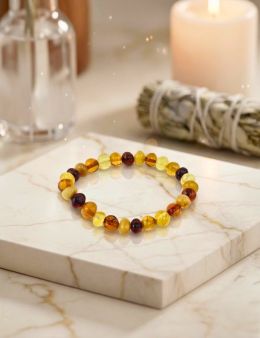 Bracelet Ambre - 8 mm