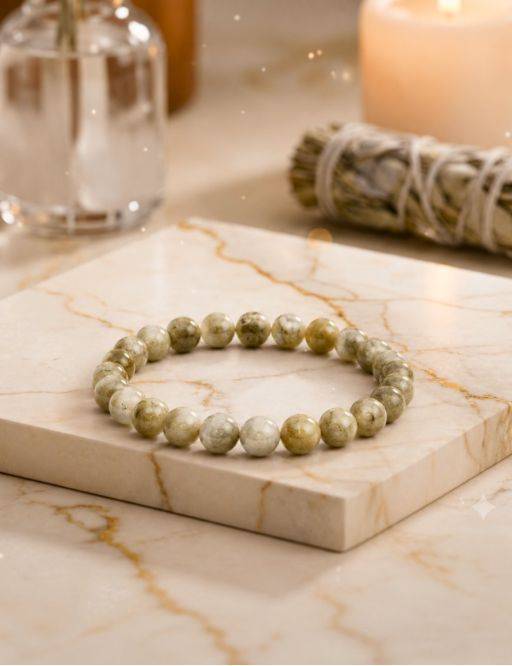 Bracelet perles 8 mm - Labradorite