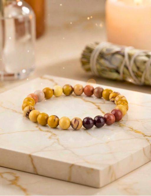 Bracelets Mokaite - 8 mm