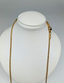 Chaîne en Acier inoxydable Doré - Maillon 2.5 mm - Longueur 60 cm