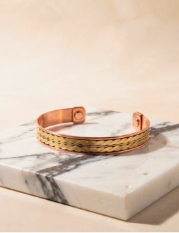copy ofcopy ofBracelet magnétique en cuivre Éléphants Porte-Bonheur, chance et sagesse