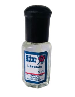 Essence concentrée d'Inde - Attar - Lavande - 5mL