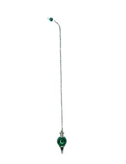Pendule goutte malachite : transformation & radiesthésie