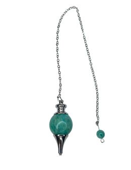 Pendule amazonite : espoir & radiesthésie intuitive