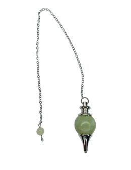 Pendule jade verte : sagesse & harmonie divinatoire & radiesthésie