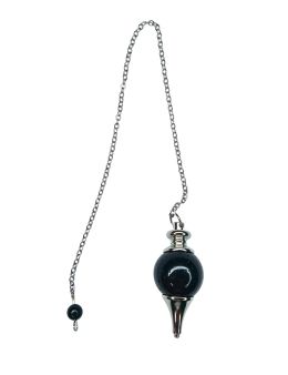 Pendule Goutte Tourmaline Noire 4cm