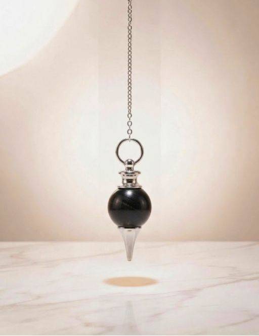 Pendule tourmaline noire : protection & ancrage