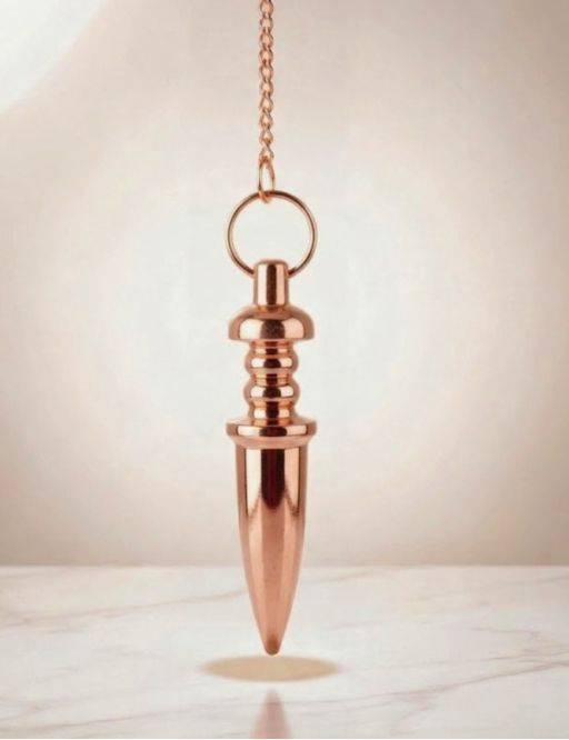 Pendule égyptien métal avec chaîne - Radiesthésie