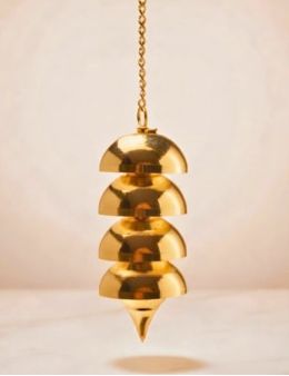 Pendule de Radiesthésie Osiris Doré