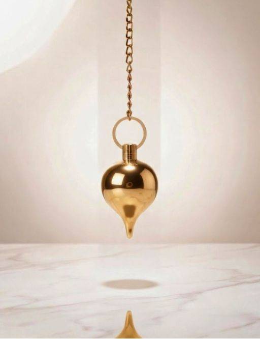 Pendule Séphoroton Métal Doré