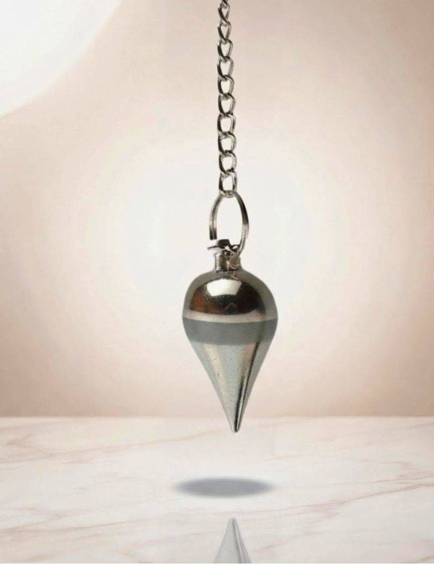 Pendule Séphoroton Métal Argenté petit modèle
