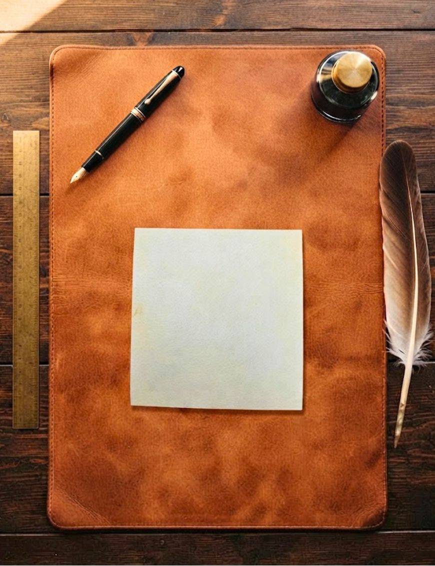 Parchemin chèvre carré 9.5x 9.5 fait main : robuste, carrés magiques