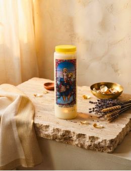 Neuvaine vitrail : Saint Christophe