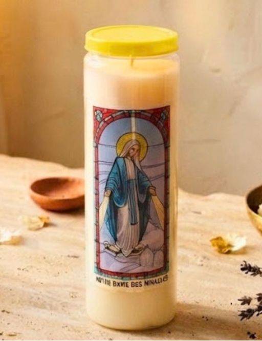 Notre Dame de la Merci : neuvaine vitrail d'action de grâce