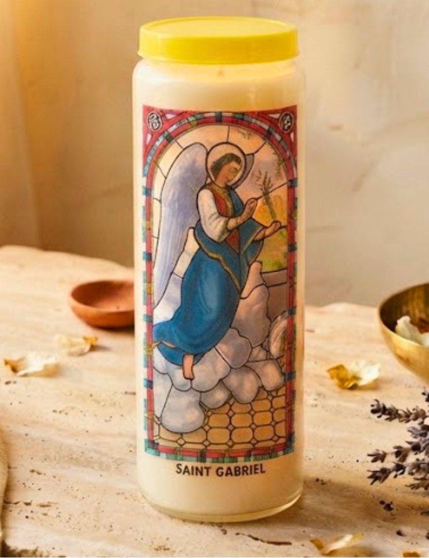 Neuvaine vitrail Saint Gabriel : 9 jours, écoute et décision