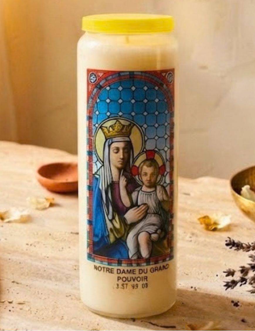 Neuvaine vitrail Notre Dame du Grand Pouvoir : réconfort