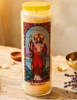 Neuvaine vitrail Jésus Christ : paix du cœur et du foyer