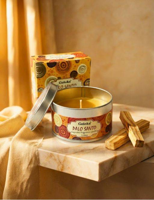 Bougie parfumée Goloka Palo Santo 70g Bougie parfumée Goloka Palo Santo 70g