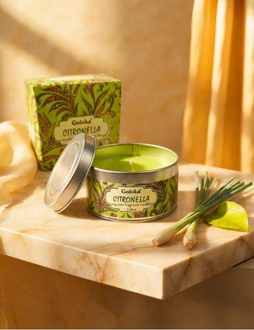 Bougie parfumée Goloka Citronnelle 70g