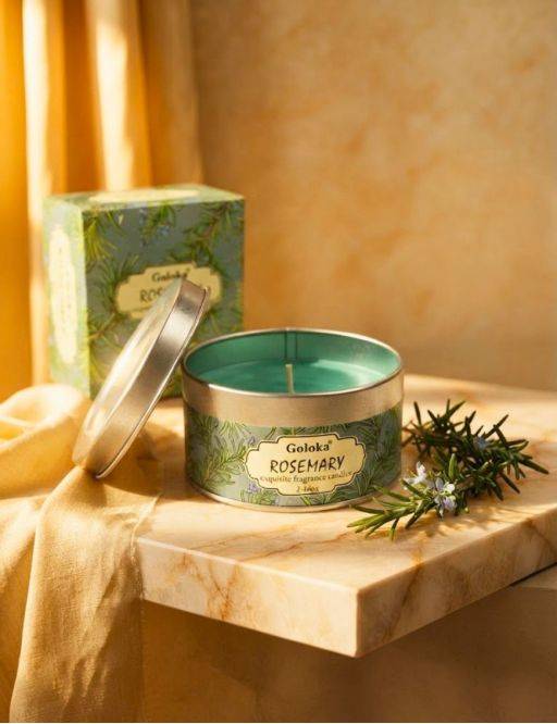 Bougie parfumée Goloka Romarin 70g