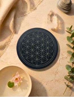Plaque de RechargementFleur de Vie 10cm