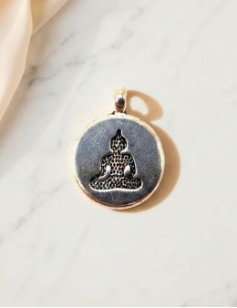 Charme Bouddha Argent 2cm 