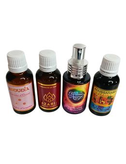 Pack 4 pardums de pouvoir Azaria Anoudia Aoussarabia brule d aure