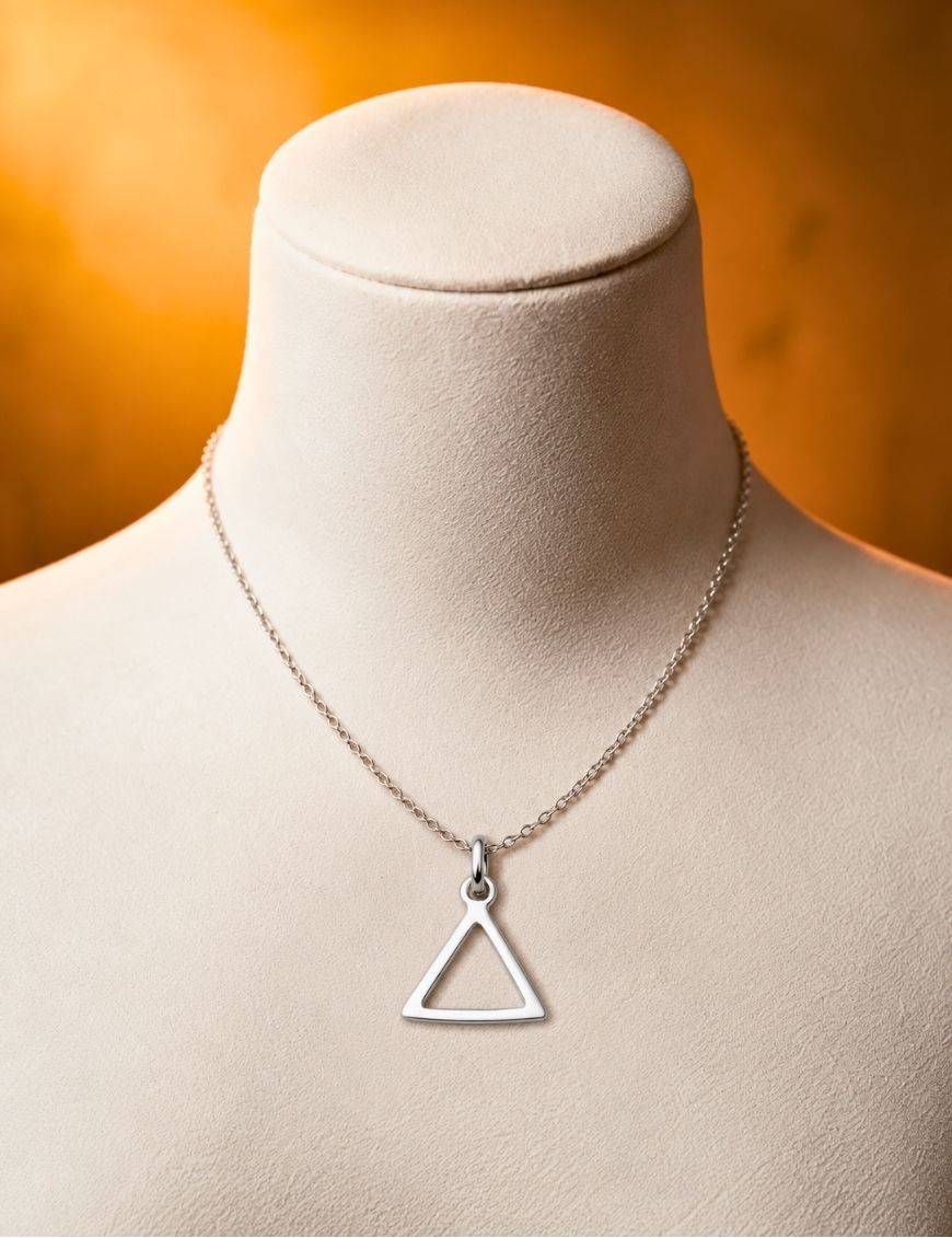 Pendentif argent Delta