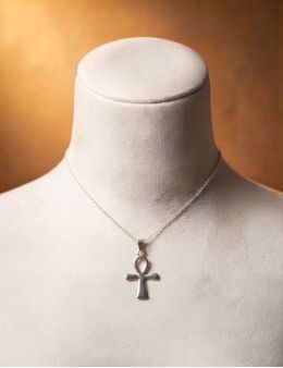 Pendentif croix Ankh en argent | Croix de vie égyptienne