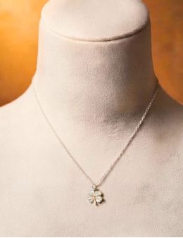 Pendentif Trèfle à 4 feuilles - argent - 3 g