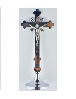 Crucifix métal 18 cm