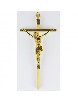 Croix en cuivre 14,5 cm et Christ en cuivre