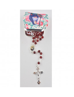 Chapelet Sainte Rita avec pochette