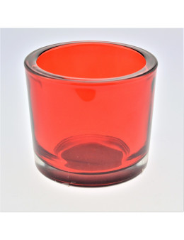 Photophore verre coloré