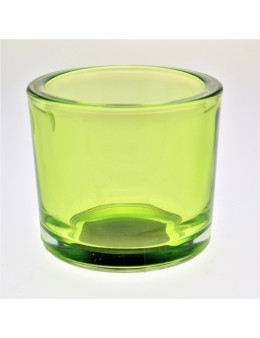 Photophore verre coloré